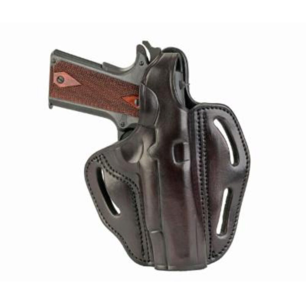 1791 Gunleather BHX1CLSBRR BHX  OWB 01 Signature Brown Leather Belt Slide Fits 4-5 1911