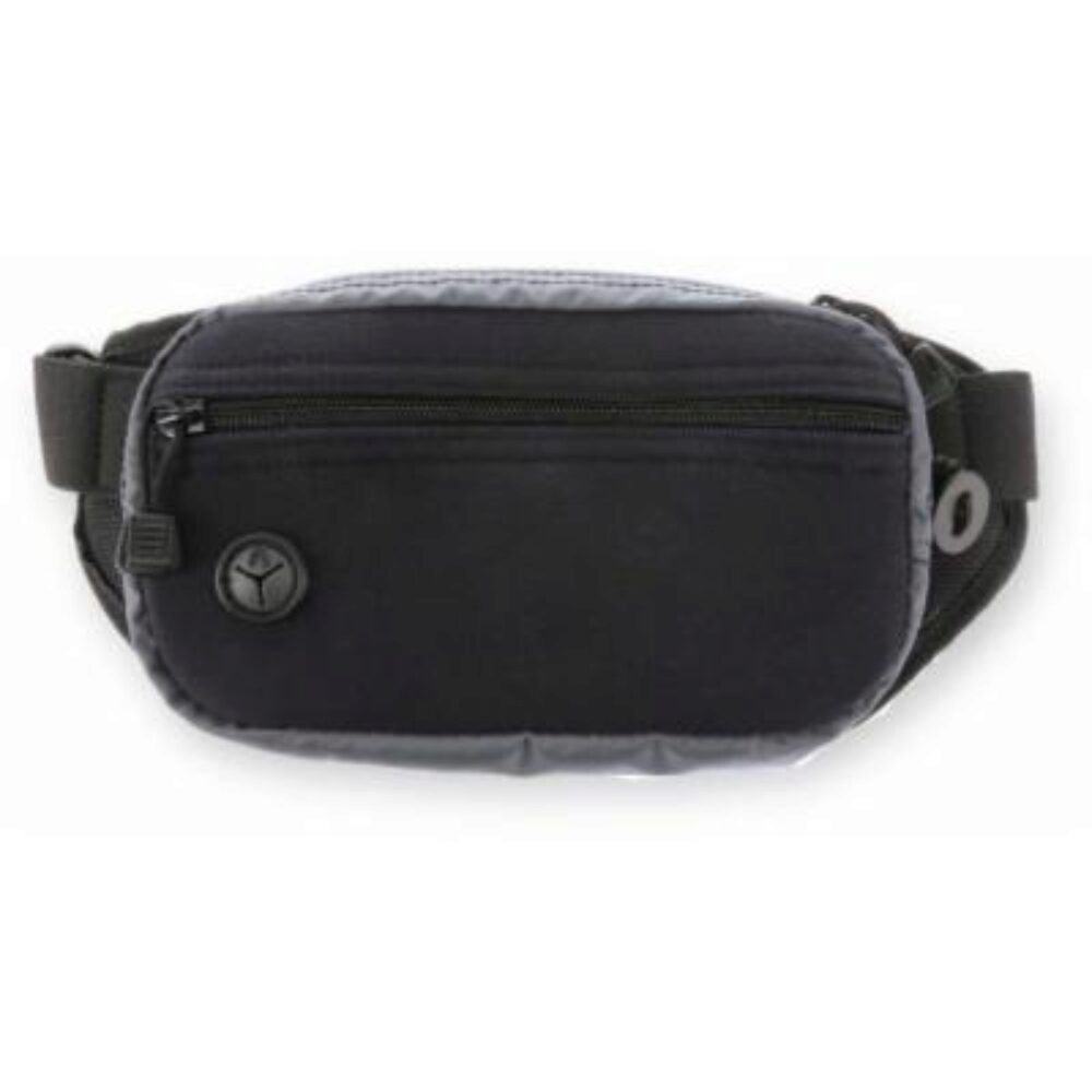 Galco FTPGBS Fastrax PAC Waistpack Size Sub-Compact Black/Gray Neoprene Compatible w/Diamondback DB/S&W M&P Shield Plus/Glock 26 Gen3-5 Belt Up to 50 Wide Ambidextrous