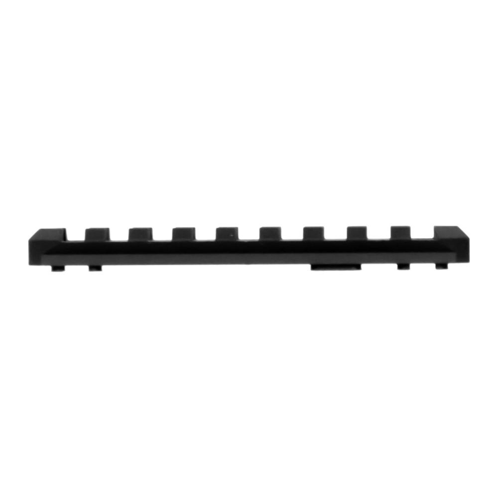 Aim Sports MLRS2 Panel Section Rifle Picatinny Rail 9 Slot Black Anodized 6061-T6 Aluminum