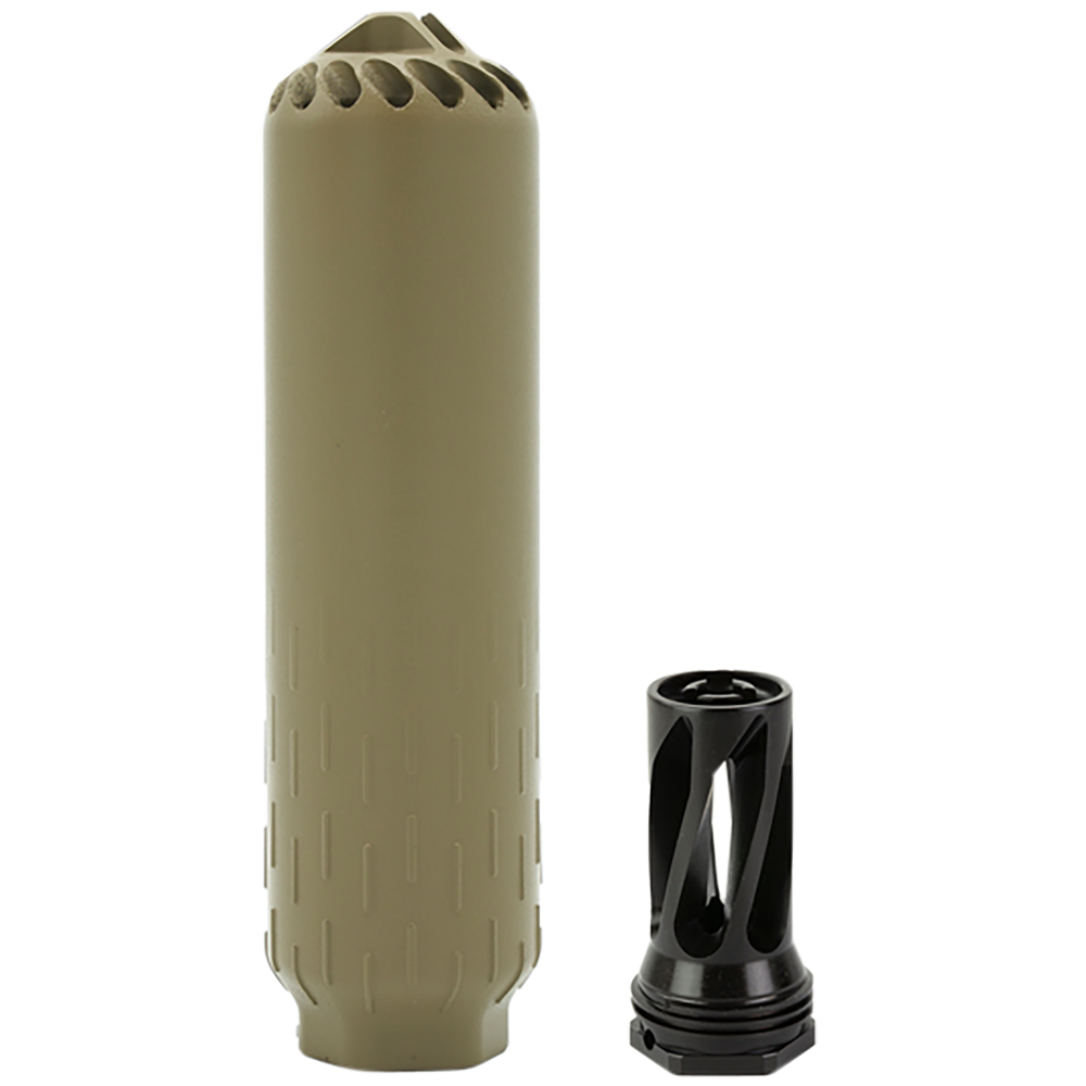 HUXWRX FLOW 6K FDE With FLASH HIDER 5/8X24