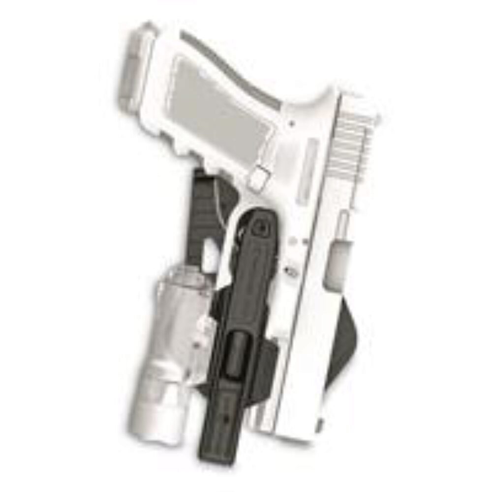 Recover Tactical G7 G7  OWB Black Polymer Compatible w/ Glock 17/19, Ambidextrous