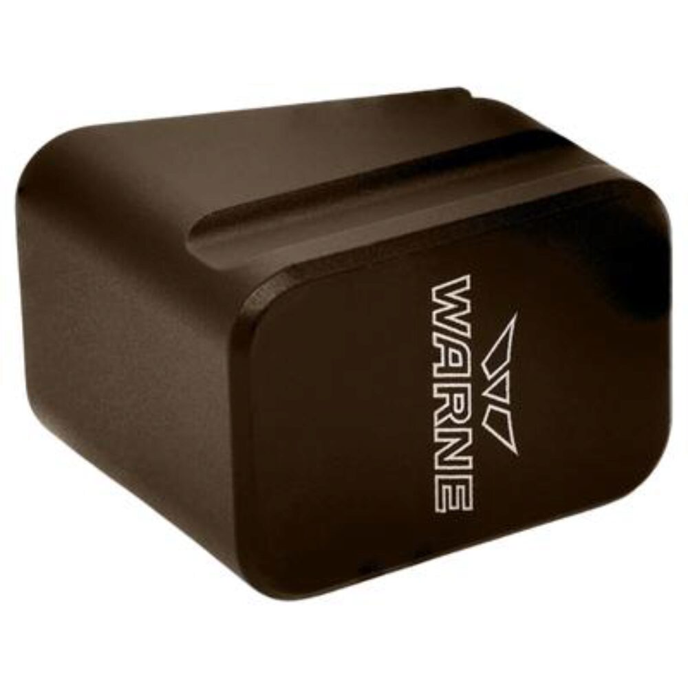 Warne MESIG5/4DE Magazine Extension  made of 6061-T6 Aluminum with Hardcoat Anodized Flat Dark Earth Finish for Sig P320 Magazines (Adds 5rds 9mm Luger)