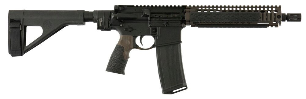 DANIELDEFPISTOLMK18W/BRACE5.56X4510.3"32RDBLK/FDELAW