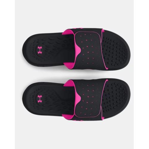 Women's UA Ignite Pro Slides Black-Black