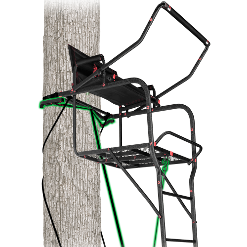 17 Single Vantage Xtra Wide DLX Ladderstand