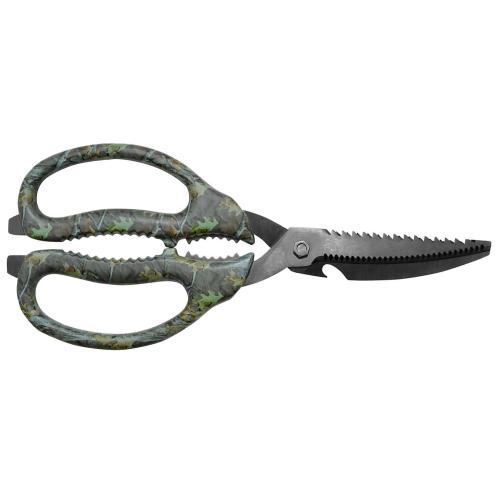 MULTIFUNCTION GAME SHEAR / 8.75" LONG / SERRATED BLADE / 420SS /