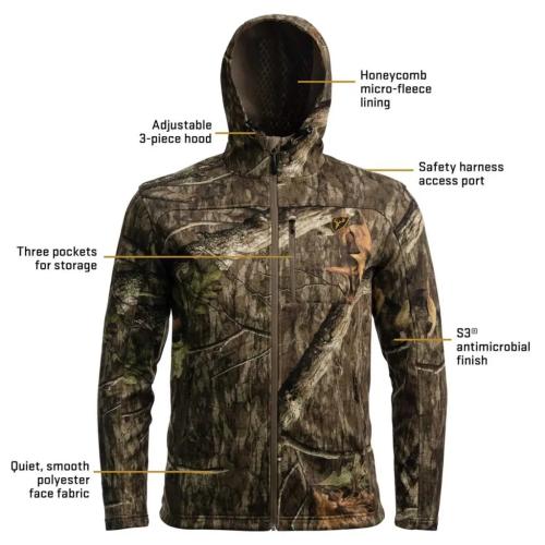 Blocker Outdoors Silentec Jacket Mossy Oak Country Roots