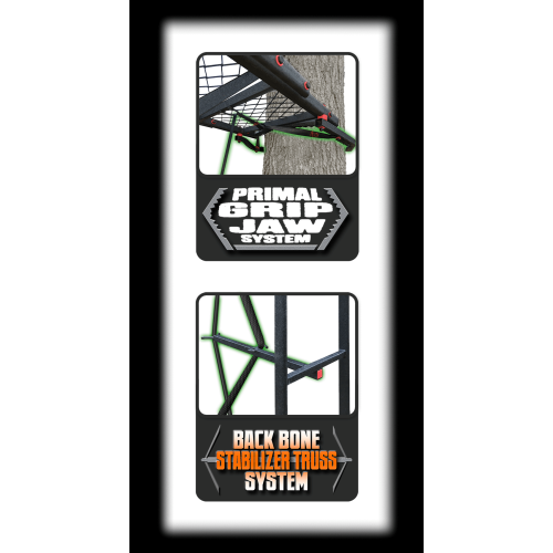 17 Single Vantage Xtra Wide DLX Ladderstand