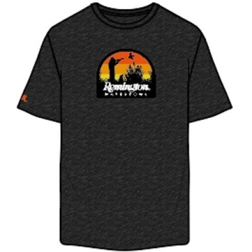 Remington T-Shirt short sleeves with Fowl logo 2X Charcoal