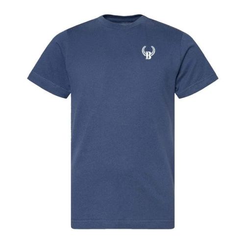 Buck Shot Apparel Youth Woodie T-shirt, Indigo Blue