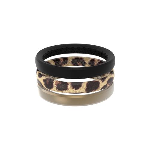 Groove Life Groove Ring Stackable Leopard