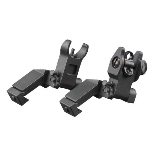 Aim Sports AR Low Profile 45 Degree Flip-Up Sight Set