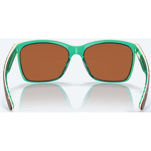 Anaa Retro Tort/Cream/Mint w/Green Mirror 580P Sunglasses Anaa Retro Tort/Cream/Mint w/Green Mirror 580P Sunglasses