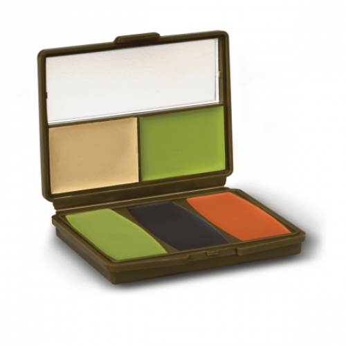 CAMO-COMPAC 5 COLOR MILITARY WOODLAND MAKEUP KIT CAMO-COMPAC 5 COLOR MILITARY WOODLAND MAKEUP KIT
