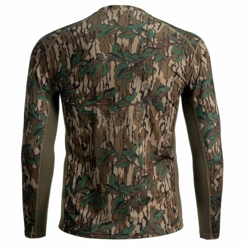 Blocker Outdoors Finisher Fused Cotton LS Shirt Mossy Oak Greenleaf