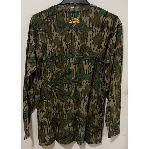 Browning Wasatch LS T-Shirt MO Greenleaf XL