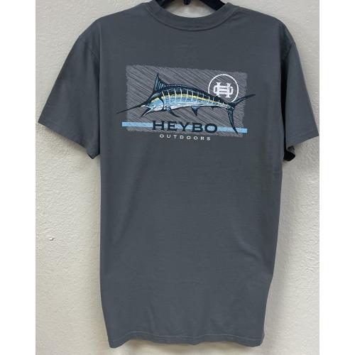 Heybo Offshore Marlin T-shirt SS Gargoyle