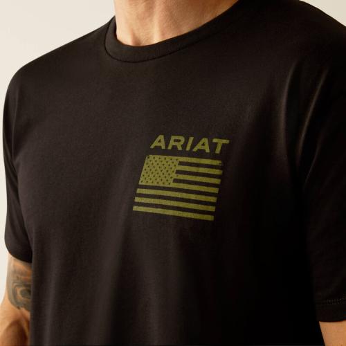 Ariat Mens Freedom T-Shirt Short Sleeve