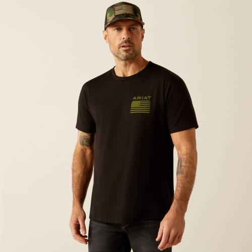 Ariat Mens Freedom T-Shirt Short Sleeve
