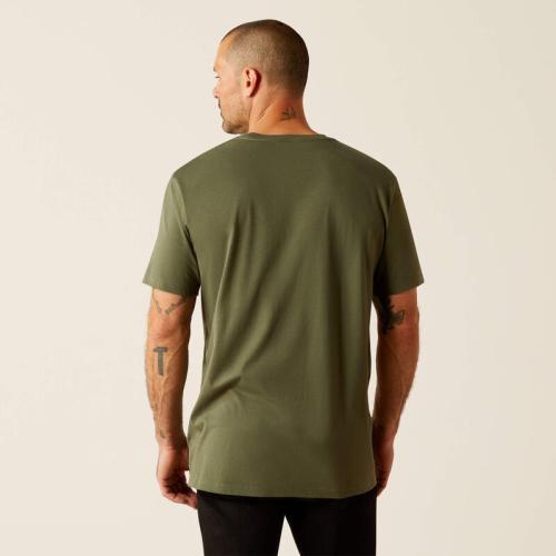 Ariat Patriot Stripe T-Shirt Short Sleeve