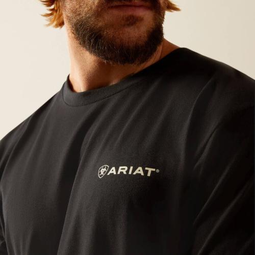 Ariat Mens Big Sky Freedom T-Shirt Short Sleeve