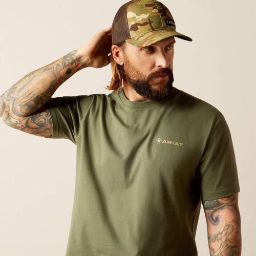 Ariat Mens Duck T-Shirt Short Sleeve
