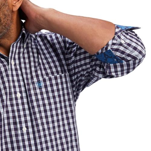 Ariat Wrinkle Free Donny Classic Fit Shirt White M