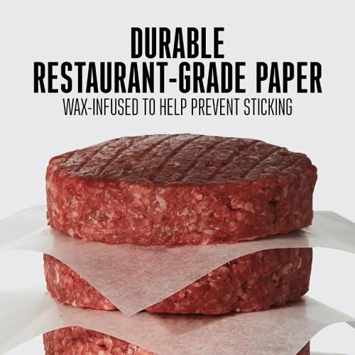 Weston Dry Waxed Patty Paper Sheets 5-1/2" Squares - 1000 Sheets