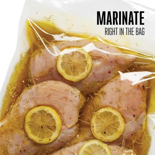 Weston Vac Sealer Bags, 11" x 18 Roll 3-Pack (total 11" x 54)