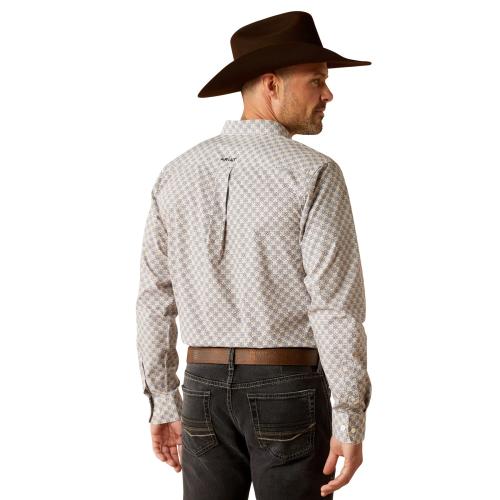 Ariat Cario Fitted Shirt Gray/Blue
