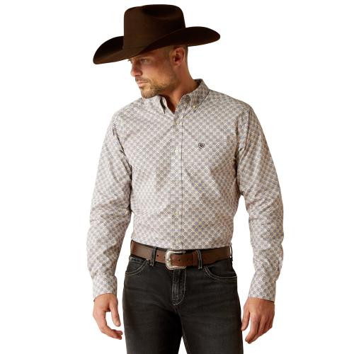 Ariat Cario Fitted Shirt Gray/Blue