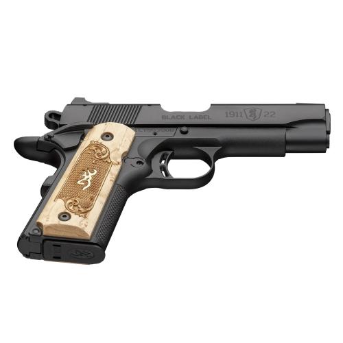 Browning 1911-22 Black Label Medallion Maple Compact 22 LR 3 5/8"