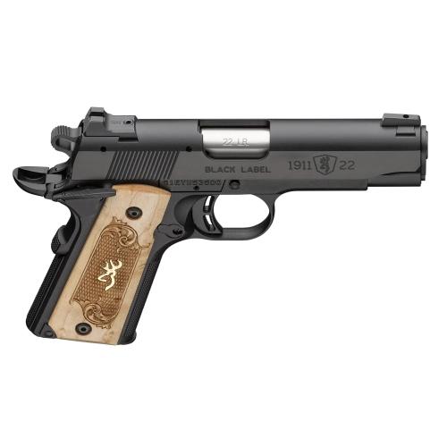 Browning 1911-22 Black Label Medallion Maple Compact 22 LR 3 5/8"