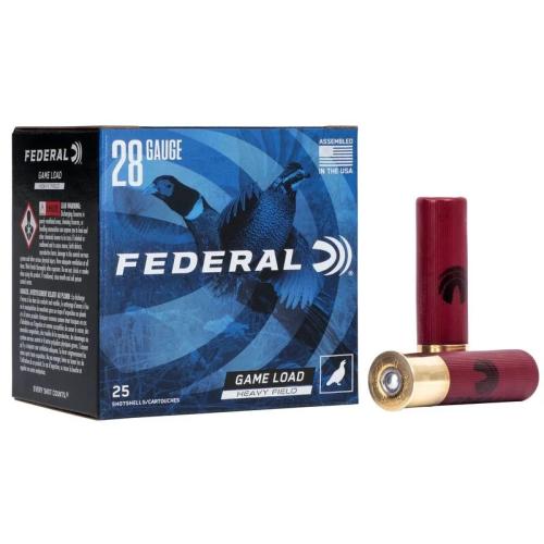 FEDERAL GMSHK FLD 28 1OZ 25/10