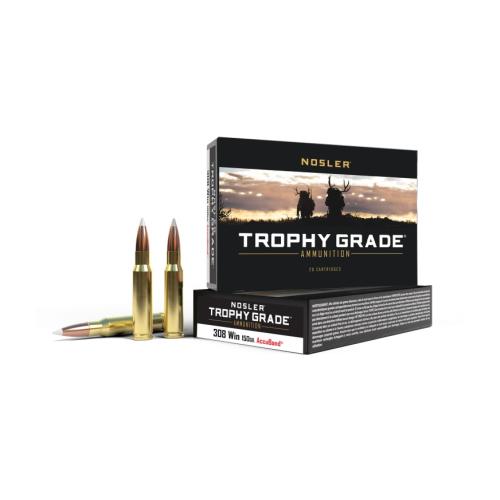 NOSLER TROPHY GRADE 308WIN 150GR ACCUBOND