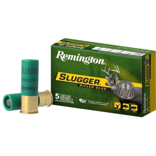 Remington SP12RS 12 GA 2-3/4 INCH 1 OZ RIFLED SLUG SLUGGER 5 Rds/