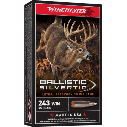 WINCHESTER 243 WIN 95 GR SUPREME BALLISTIC TIP