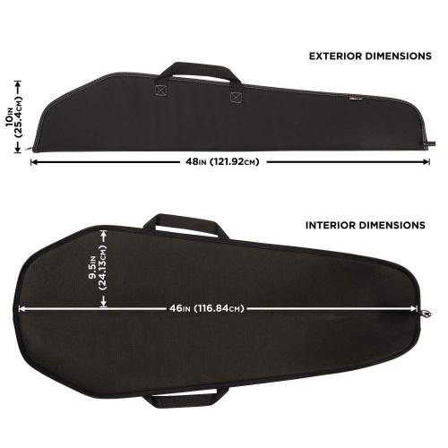 ALLEN COMPANY DURANGO 46 IN RIFLE CASE BLACK