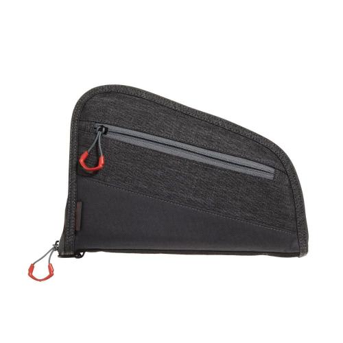 AUTO-FIT HANDGUN CASE - 9IN - GREY AND RED