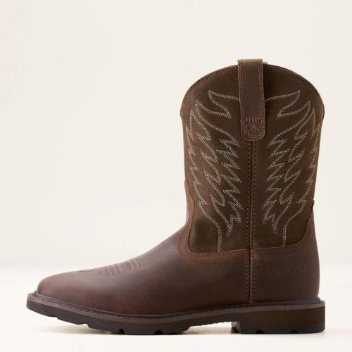 Ariat Groundbreaker Wide Square Toe Work Boot