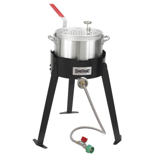 BAYOU CLASSIC 10-qt Aluminum Fish Cooker Kit