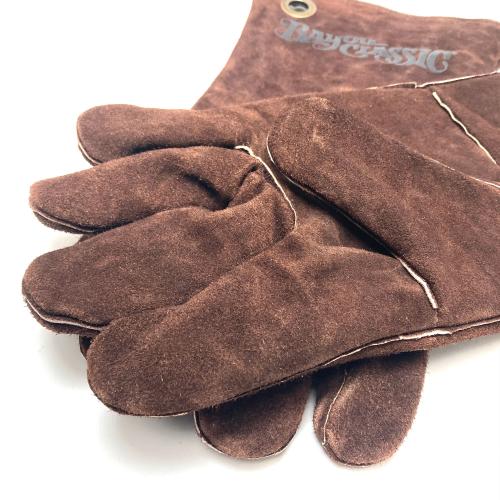 Pair of Brown Leather Gloves
