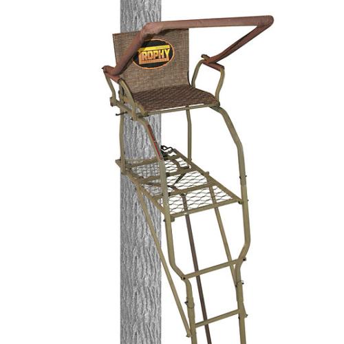 Trophy Treestands Strike Eagle Single Ladderstand 18' Trophy Treestands Strike Eagle Single Ladderstand 18'