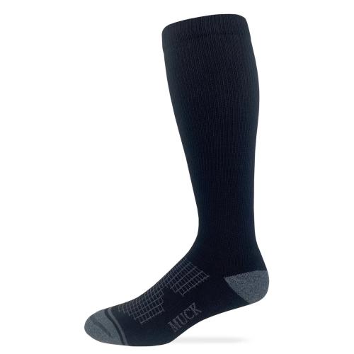 Muck Socks -Black Size Large - 1 Pair