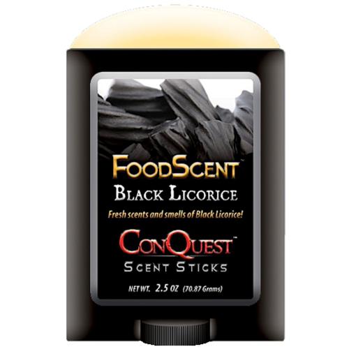 CONQUEST SCENTS BLACK LICORICE SCENT STICK 2.5 OZ DEER BEAR PIG H