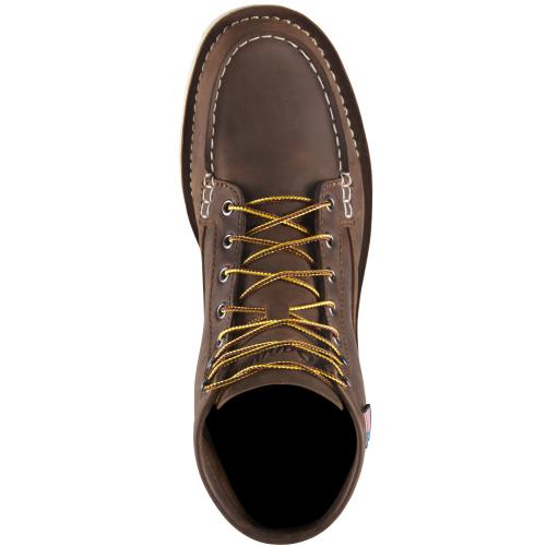 Danner Bull Run Moc Toe 6" Brown Heel 