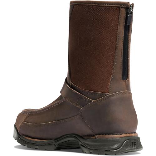 Danner SHARPTAIL REAR ZIP 10` DARK BROWN