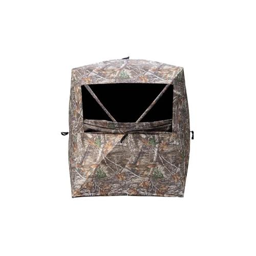 Rhino RB102-RTE Ground Blind 2-Man Hub Design Realtree Edge