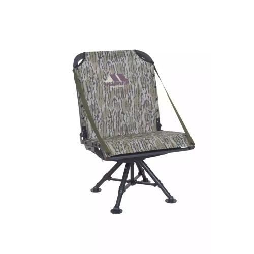 Ground Blind Chair - 4 Leg  - Mossy Oak Bottomland Camo Ground Blind Chair - 4 Leg  - Mossy Oak Bottomland Camo