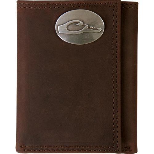 Drake Leather Wallet Brown OSFM